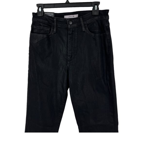 Joe's Jeans High Rise Boot Cut coated black size 30 - Picture 2 of 6